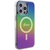 Guess GUHMP15LHITSK iPhone 15 Pro 6.1 wielokolorowy/rainbow hardcase IML Iridescent MagSafe